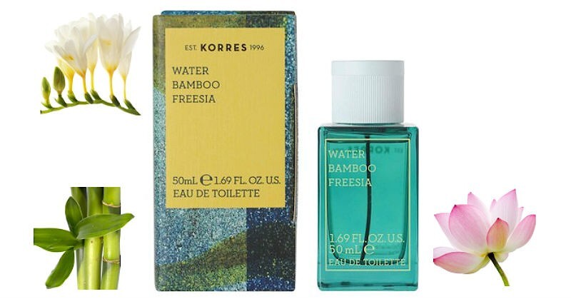 Красота и здоровье в каждой капле аромата Water Bamboo Freesia от Korres